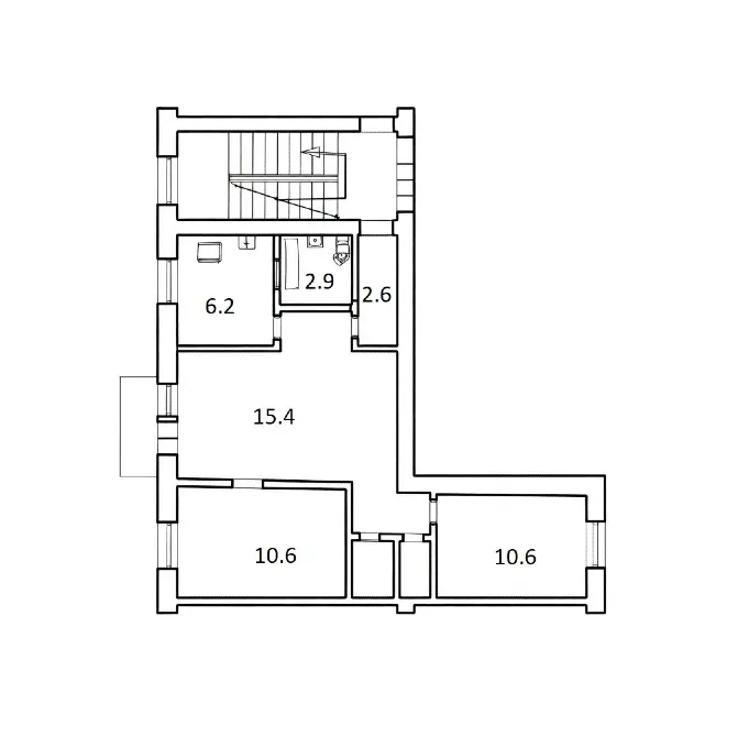 For sale 3-room Apartment 54 sq.m Городоцька L'viv - photo 2