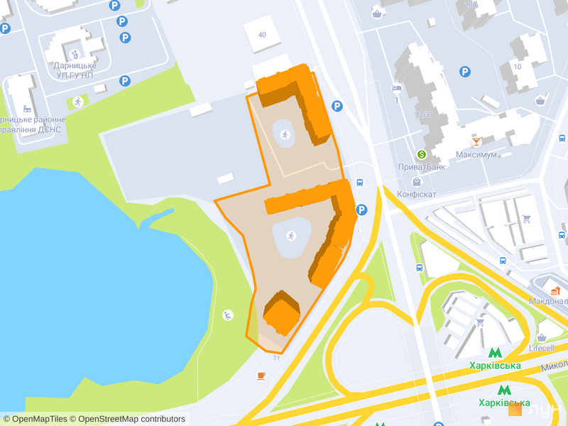 Продаж Квартира 2-кімнатна, 15/25 поверх на Ревуцького вул., д. 40в Kiev - photo 7