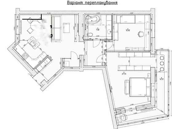Продаж Квартира 2-кімнатна, 12/14 поверх на Чорновола Vinnytsya