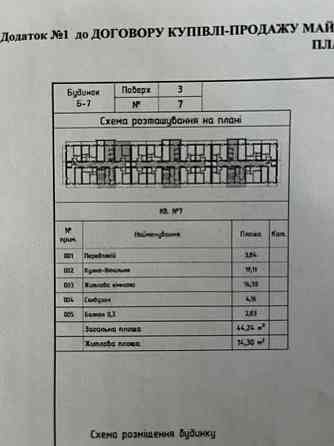 Продаж Квартира 1-кімнатна, 3/21 поверх Київ