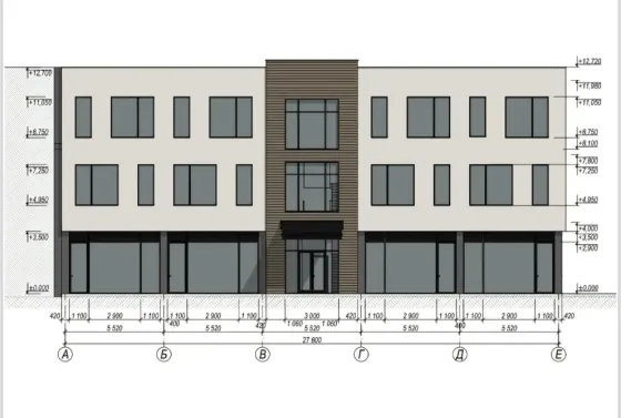 Продаж Торгово-офісний центр площа 380 кв.м 2-й поверх на Андрія Палая 2А Ужгород