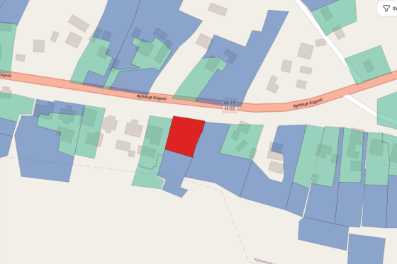 Продаж земельної ділянки 11 соток на вул. Корнії Кременец