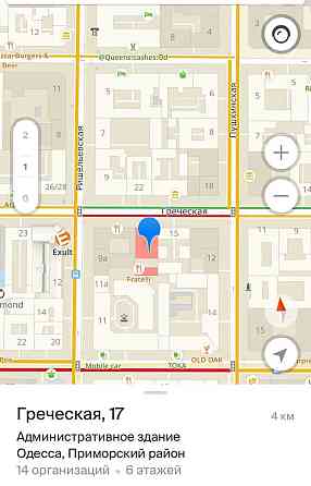 Оренда офісне приміщення на Греческая ул., 17 поверх - 4/7 Odessa