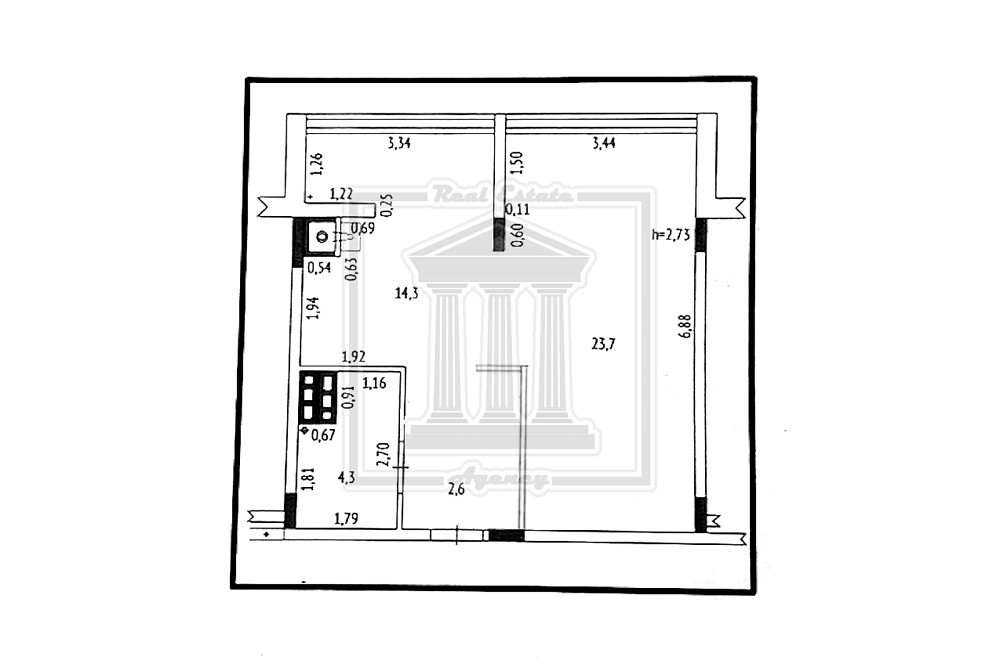 Продаж 1к Квартира 45 кв.м Гудзя, 50 Борисполь - изображение 19
