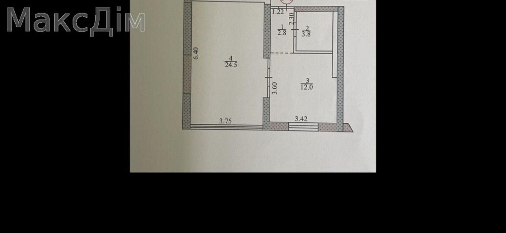 Продаж Квартира 1-кімнатна, 1/10 поверх на вул. Замонастирська Тернопіль - фото 1