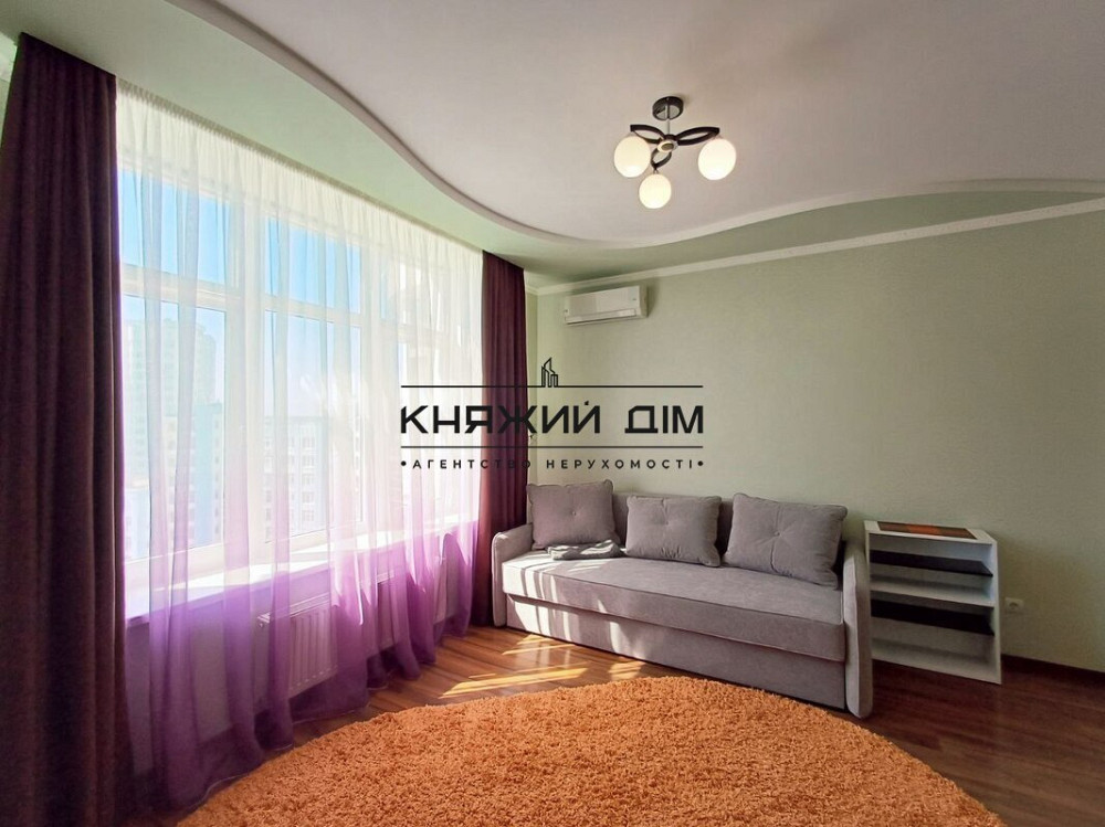 Є ГЕНЕРАТОР Оренда 1-кімнатної квартири в ЖК Південні брама, метро Осокорки 3 хв. № 11196621 Київ - фото 1