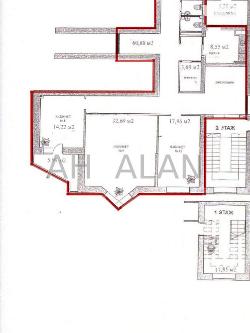 Оренда офісне приміщення на Євгена Коновальця вул., 32Г приміщень - 15, поверх - 2/25 Київ - фото 13