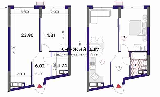 Продаж 1-кімн. квартири в ЖК Грейт.м.Осокорки . Код № 21146761 Київ