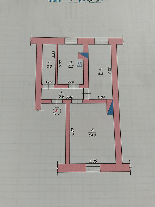 Продаж 2к Квартира 37 кв.м Бялика Zhytomyr - photo 1