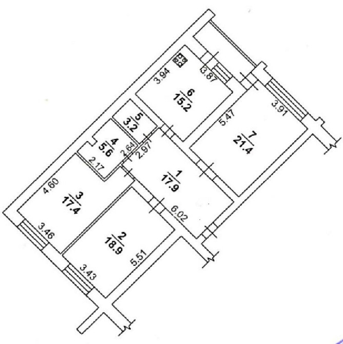 Продаж Квартира 3-кімнатна, 2/15 поверх на Левка Лук’яненка вул., д. 21к9 Київ - фото 11