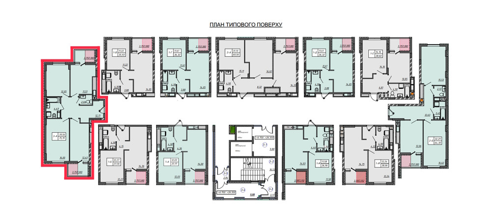 Продаж Квартира 3-кімнатна, 12/13 поверх на Нова-2, 5 Бориспіль - фото 19