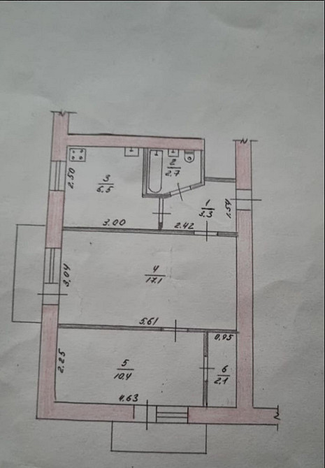 Продаж Квартира 2-кімнатна, 3/5 поверх на вул. Майдан Перемоги Zhytomyr - photo 1