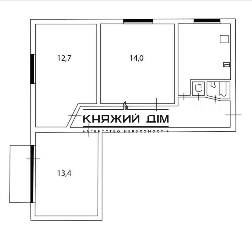 Отличная трехкомнатная квартира в Шевченковском районе.Код: 21120521 Київ - фото 4