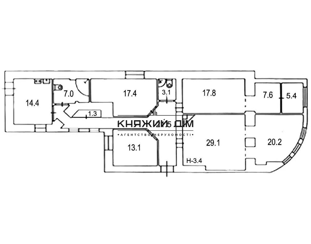 Продаж 4-кім. квартири у центрі Києва. Код: 21146361 Київ - фото 15