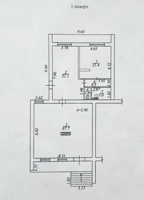 For sale Free Purpose Premises area 150 sq.m floor 1 at Робоча 75 Dnipro - photo 8