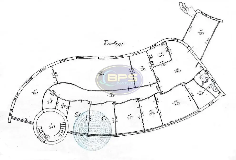 Продажа Бизнес-центр / Административное здание площадь 1269 кв.м  на ЖК Стрекоза Одесса - изображение 8