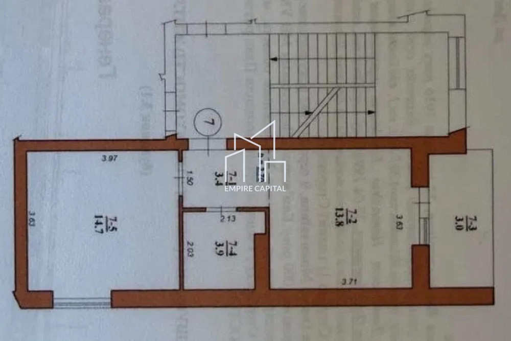 Продаж Квартира 1-кімнатна, 3/3 поверх на вул. Зарічна Vynnyky - photo 20