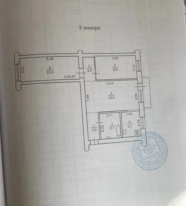 Продаж Квартира 3-кімнатна, 2/5 поверх на вул. Степана Бандери Рівне - фото 11