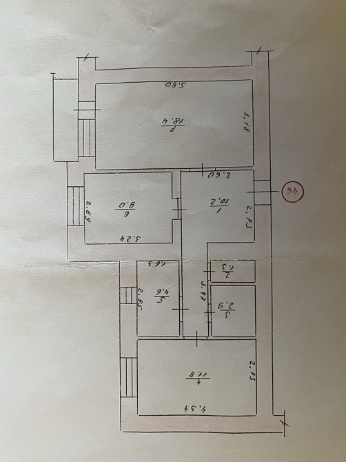 Продаж Квартира 2-кімнатна, 9/9 поверх на вул. Київська Житомир - фото 1