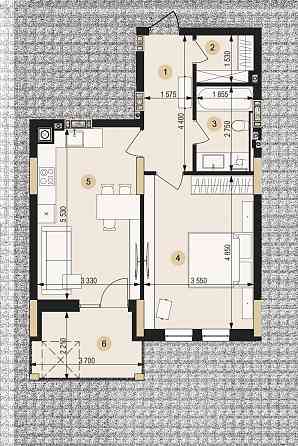 Продаж Квартира 1-кімнатна, 5/9 поверх на вул. Пасічна L'viv