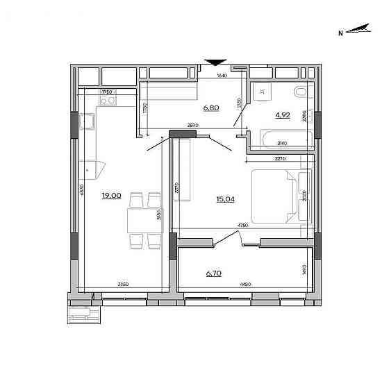 Продаж 1К квартири — Промислова L'viv
