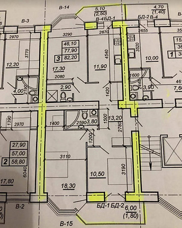 Продаж 3к квартири 82 кв. м на вул. Глибока Тернопіль - фото 2
