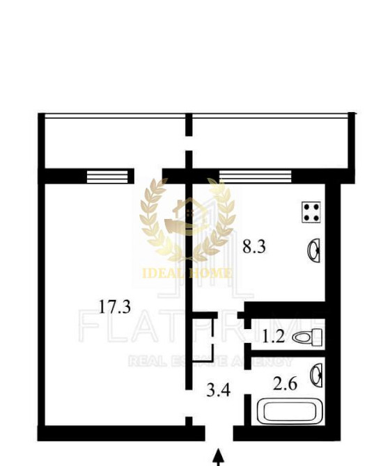 Продаж квартири 1 кімнатної на Троєщині Київ - фото 6