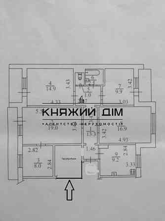Отличная большая шестикомнатная раздельная квартира на Тростянецкой 6ж.Код: 21120900 Київ