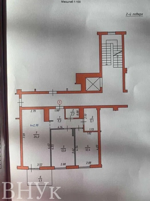 Продаж Квартира 2-кімнатна, 2/8 поверх на вул. Замарстинівська Львів - фото 6