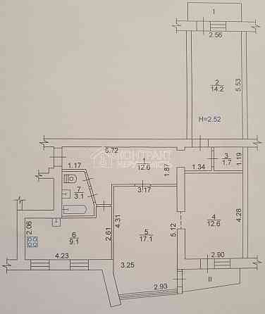 Продаж Квартира 3-кімнатна, 8/9 поверх на вул. Лева Ландау Харьков