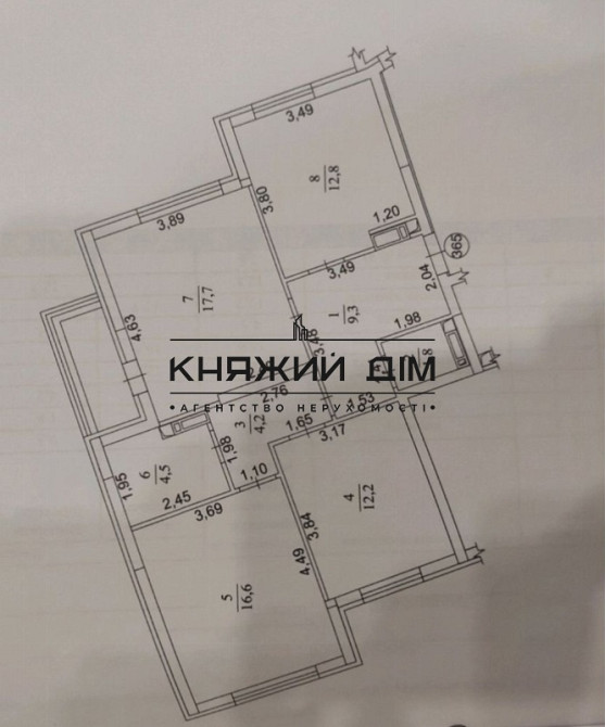 Продаж 3-х к. квартири в ЖК Традиція на Позняках. № 21141180 Київ - фото 9