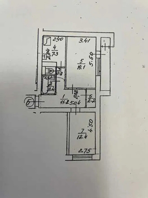 Оренда Квартира 2-кімнатна, 2/12 поверх на Герцена, 7 Київ - фото 6