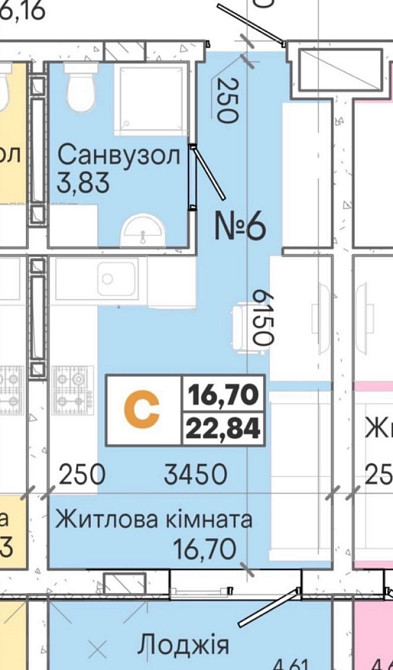 Продається однокімнатна квартира в Акварелі 7 Одеса - фото 5