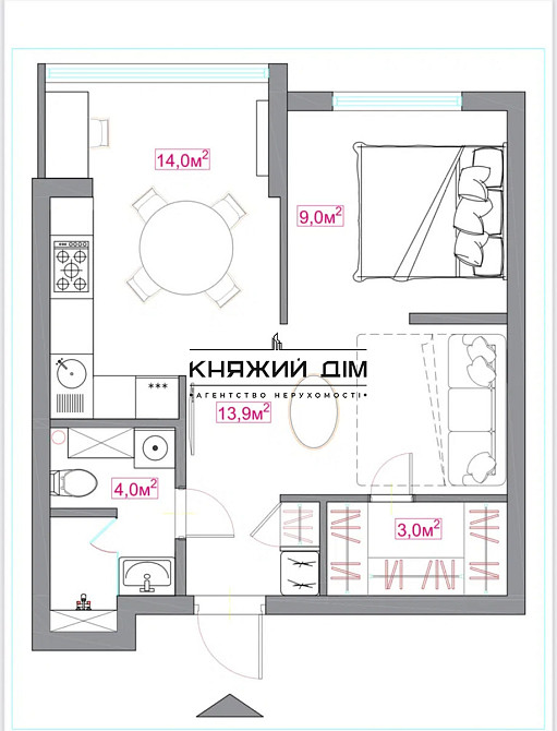 Продається 1-к квартира в ЖК Лебединий м Харківська Київ - фото 2