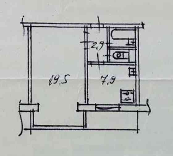 Продаж Квартира 1-кімнатна, 4/9 поверх на Автозаводська вул., д. 27 Київ