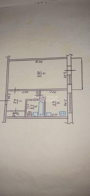 Продаж Квартира 1-кімнатна, 3/9 поверх на вул. Академіка Павлова Харків - фото 11
