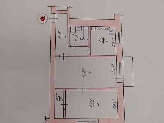 Продаж 2к Квартира 41 кв.м Лятошинського Zhytomyr