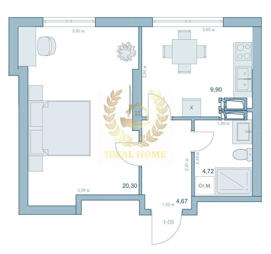 Продається 1к квартира, Шевченківський р-н, метро Сирець Київ - фото 2