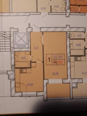 Продаж 1к Квартира 44.5 кв.м ЖК Holiday Park Хмельницький - фото 4