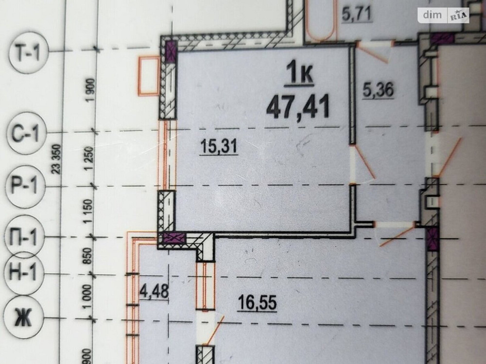 Продаж Квартира 1-кімнатна, 3/8 поверх Вінниця - фото 1