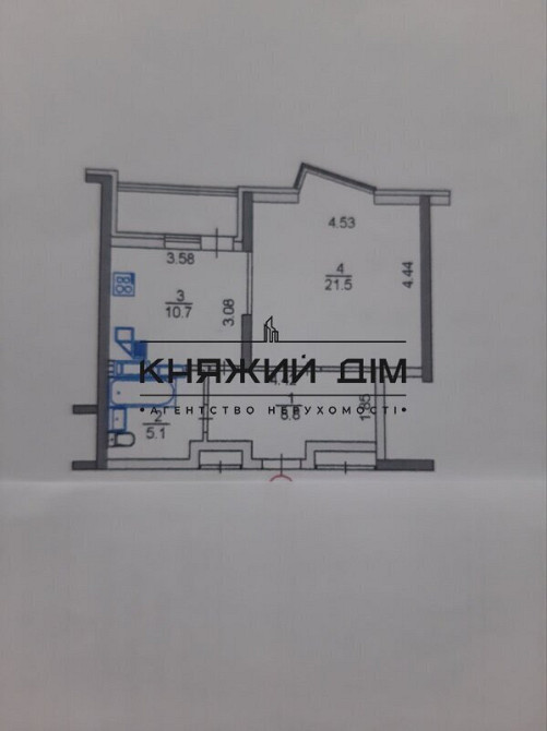 Оренда Квартира 1-кімнатна, 6/25 поверх на Драгоманова ул. Київ - фото 8