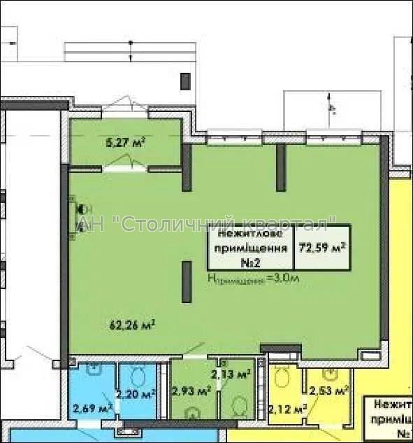 Оренда торгове приміщення на Кадетський гай вул., 10 приміщень - 1, поверх - 1/25 Киев - изображение 2