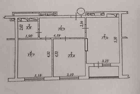 Продаж Квартира 2-кімнатна, 11/25 поверх на улица Ревуцкого, д.40 Київ