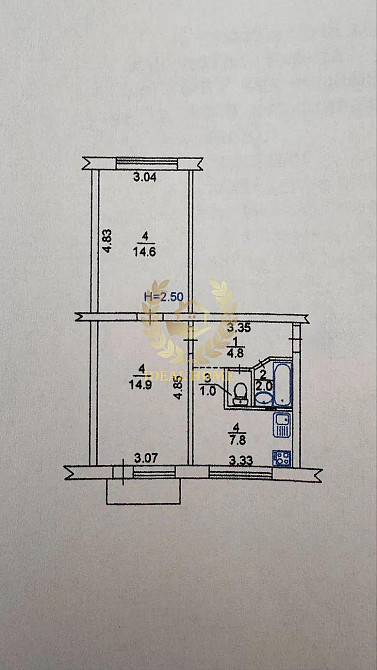 Продаж Квартира 2-кімнатна, 3/5 поверх на Космическая ул. Киев - изображение 7