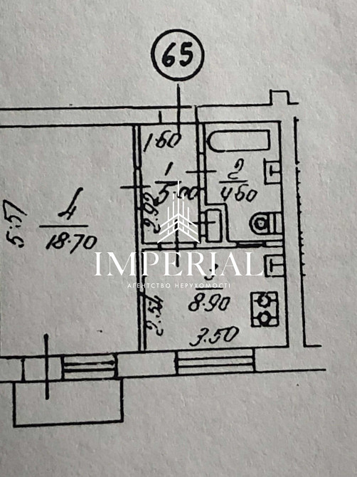 Продаж Квартира 1-кімнатна, 4/5 поверх на вул. Цитадельна Київ - фото 14