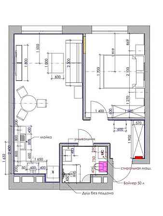 Оренда Квартира 2-кімнатна, 20/25 поверх на Днепровская Набережная, 20 а Київ