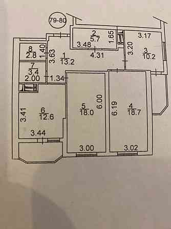 Продаж 3к Квартира 87.50 м2 ЖК «Родинний затишок» Дніпровський р-н Kiev