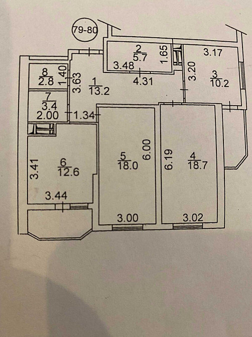 Продаж 3к Квартира 87.50 м2 ЖК «Родинний затишок» Дніпровський р-н Kiev - photo 2