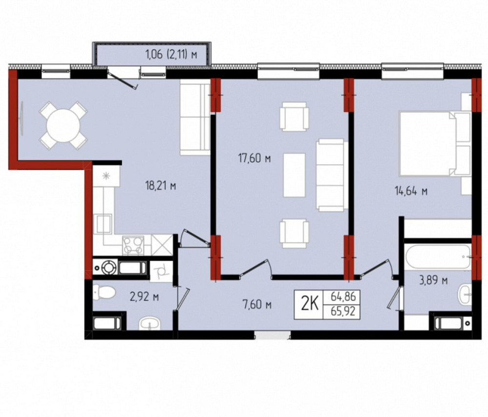 Продаж Квартира 2-кімнатна на Бельведерська-Ленкавського Івано-Франківськ - фото 3