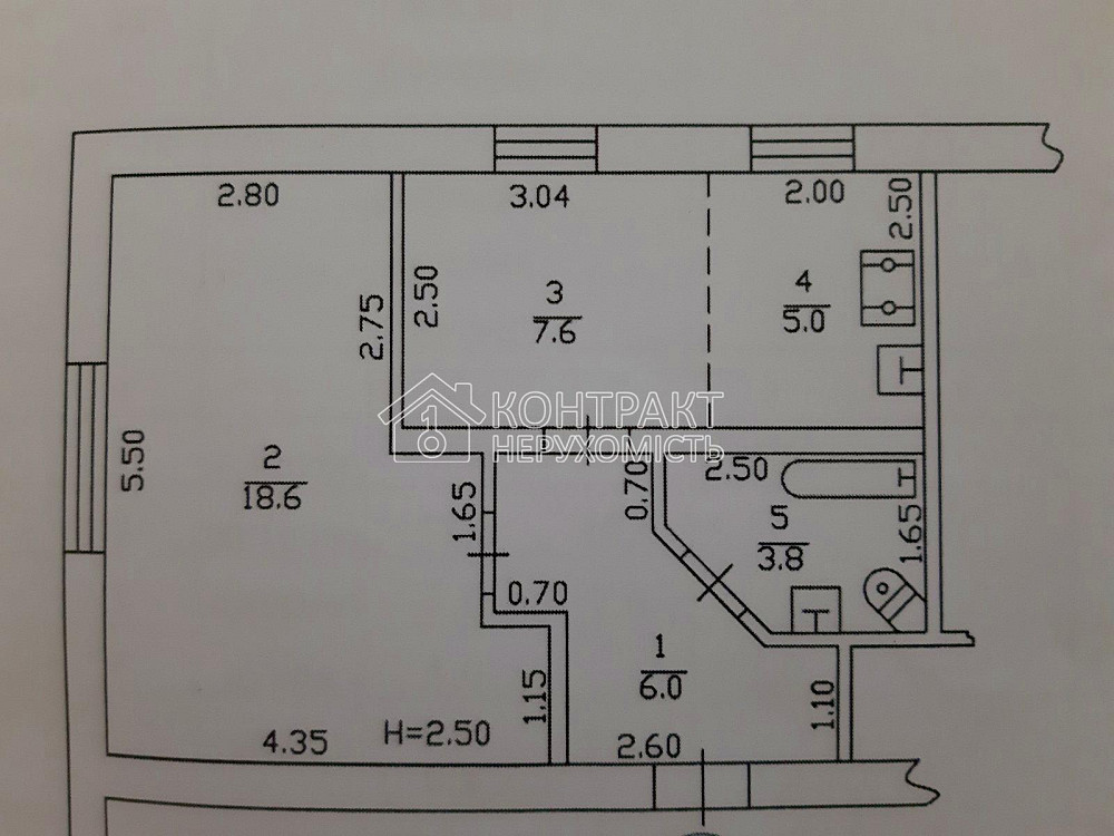 Продаж Квартира 2-кімнатна, 1/5 поверх на вул. Героїв Харкова Kharkiv - photo 16